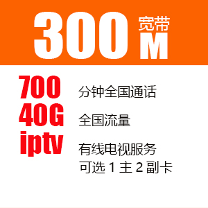 【电信双新春专区】300M 光纤99元/月，赠送路由器